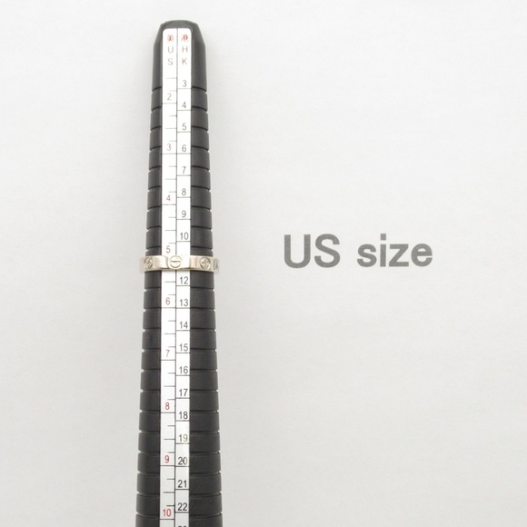 CARTIER 18k White Gold Love Ring - Picture 5 of 6